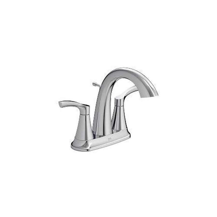 Ash Centerset Lavatory Faucet, ADA, 2 Handle, 3-Hole, 1.2 gpm, Chrome