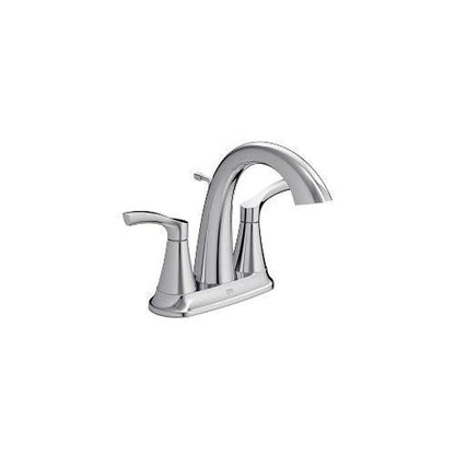 Ash Centerset Lavatory Faucet, ADA, 2 Handle, 3-Hole, 1.2 gpm, Chrome