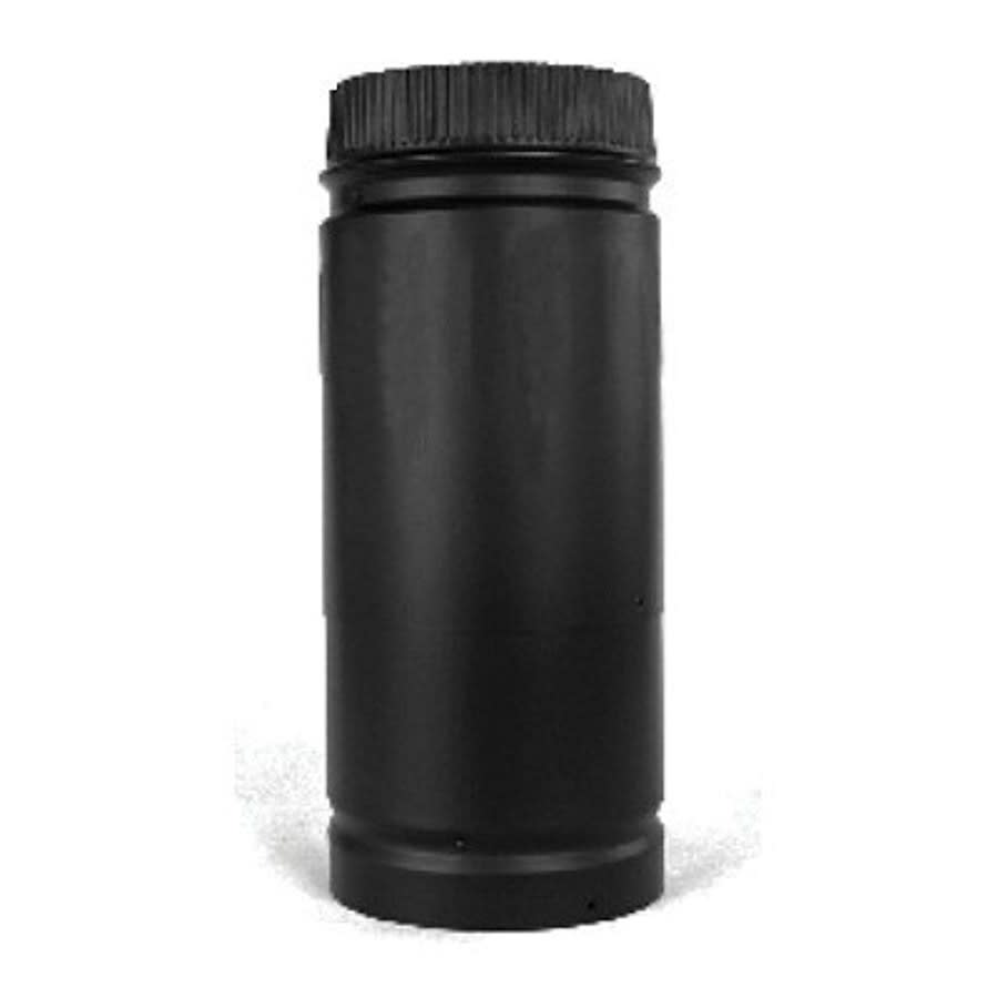Round Vent Vent Pipe, 6 in Dia, 12 to 18 in L