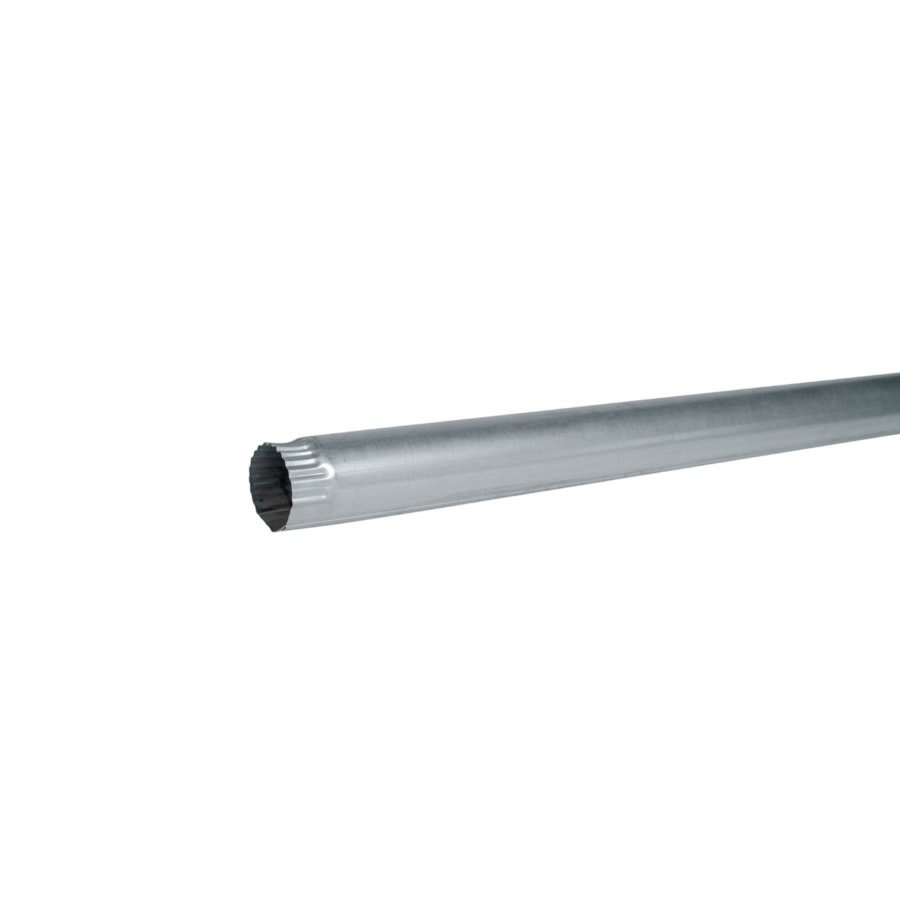 Vent Pipe, 4 in Dia, 120 in L, 30 ga