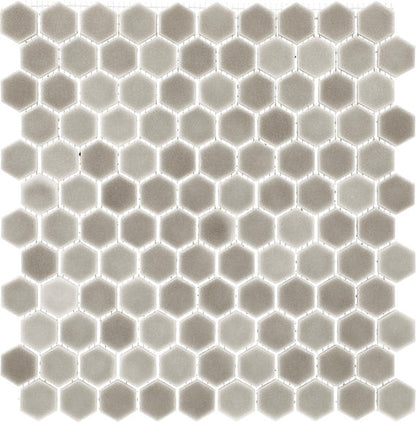 Uptown Glass Matte Frst Moka Hexagon 1X1 Matte