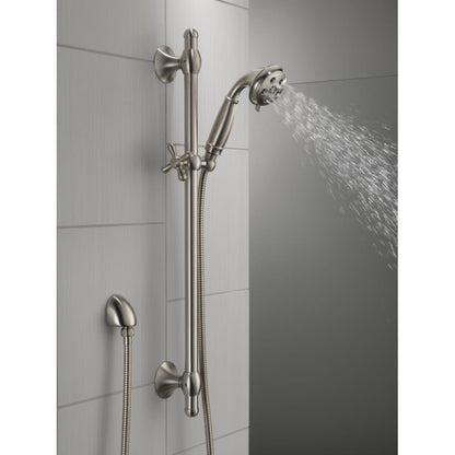 1.75 GPM Traditional Hand Shower Package with H2Okinetic Technology - Includes Hand Shower, Slide Bar, Hose, and Limited Lifetime Warranty