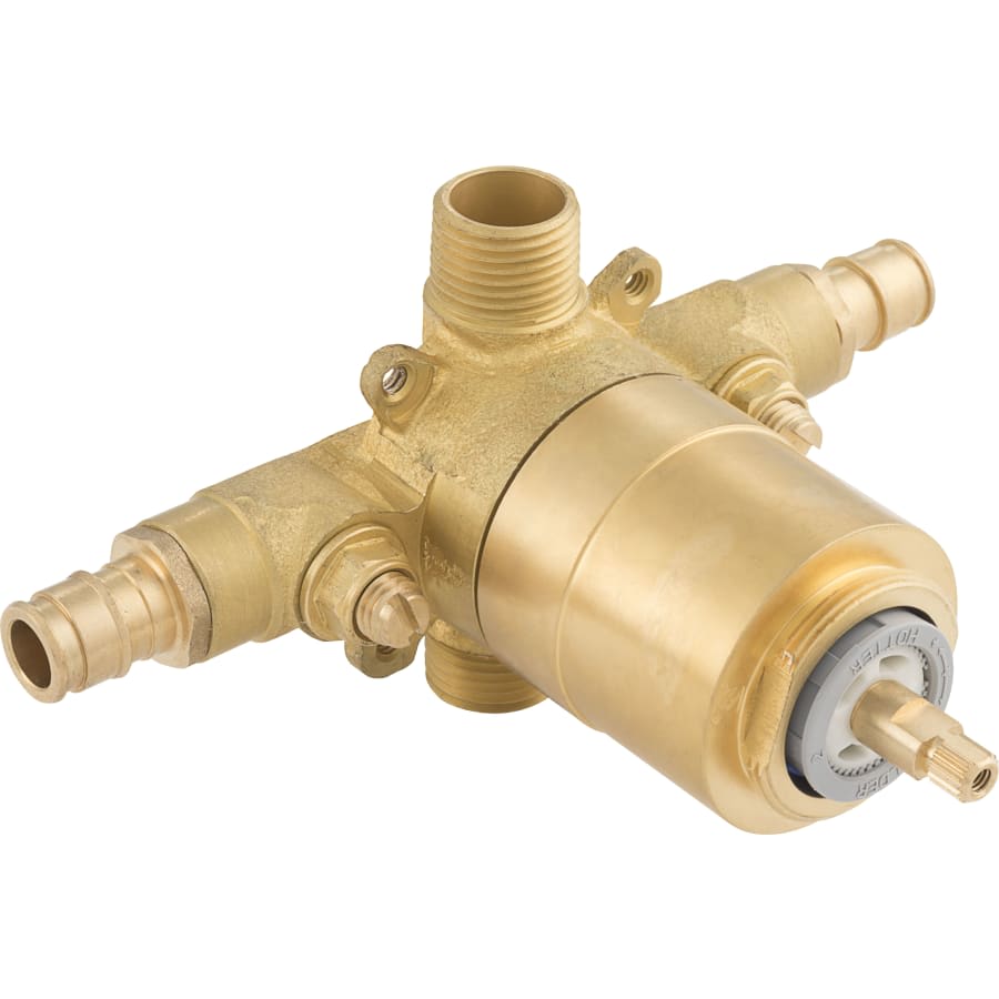 4001 Series Pressure Balanced Tub and Shower Faucet Valve with Stops PEX ASTM F1960 Uponor (Wirsbo) Connector