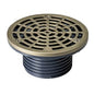 832 Floor Drain Top, 5-1/2 in, Round, Nickel Bronze