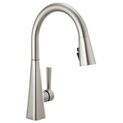 Lenta Single-Handle Pull-Down Kitchen Faucet with ShieldSpray