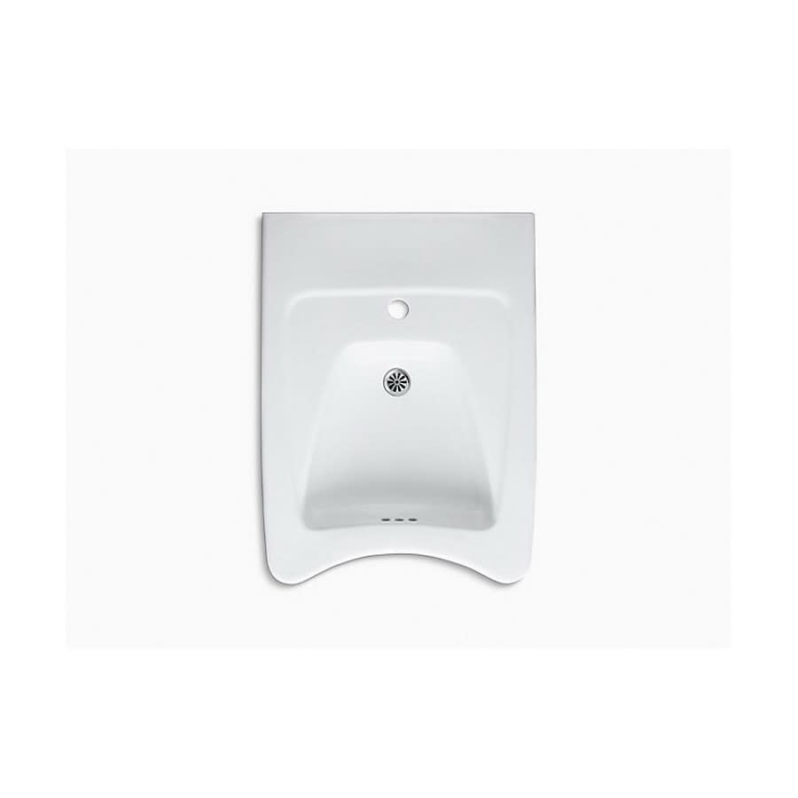 Morningside™ Wall Mount Lavatory Sink, ADA, 20 x 21-1/2 x 8-1/8 in, Vitreous China, White