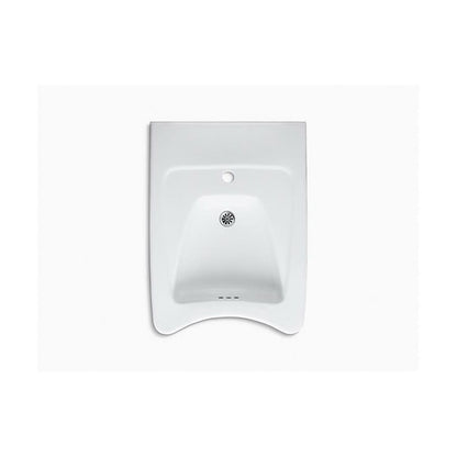 Morningside™ Wall Mount Lavatory Sink, ADA, 20 x 21-1/2 x 8-1/8 in, Vitreous China, White
