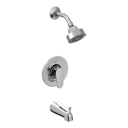 Edgestone™ Pressure Balanced Tub & Shower Trim, ADA, Chrome