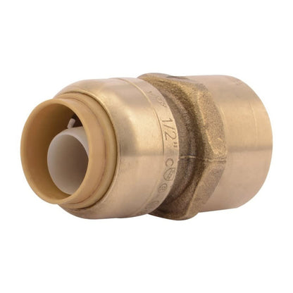 Max™ Adapter, 1/2 in, Push x FNPT, Brass