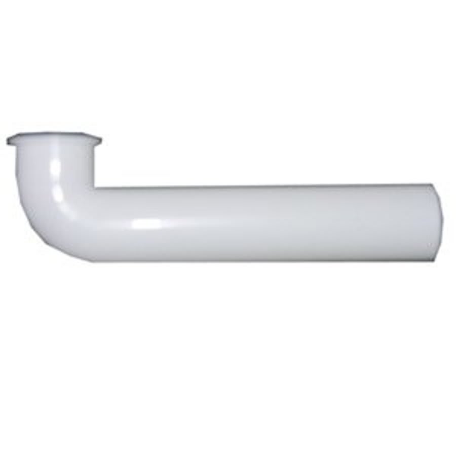 90 deg Tubular Waste Elbow, 1-1/2 in, White