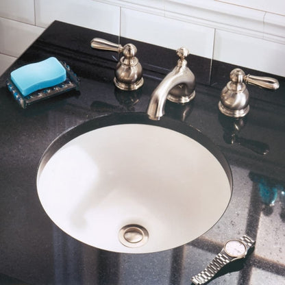 Orbit 12-3/4" Undermount Porcelain Bathroom Sink