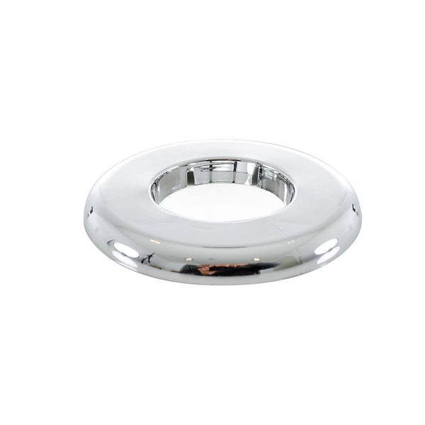 F&C Split Ring Escutcheon, 5/8 in OD (1/2 in CTS & 3/8 in IPS), Polished Chrome