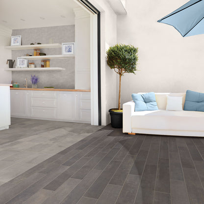 Union Industrial Gray Rectangle 24X48 Matte
