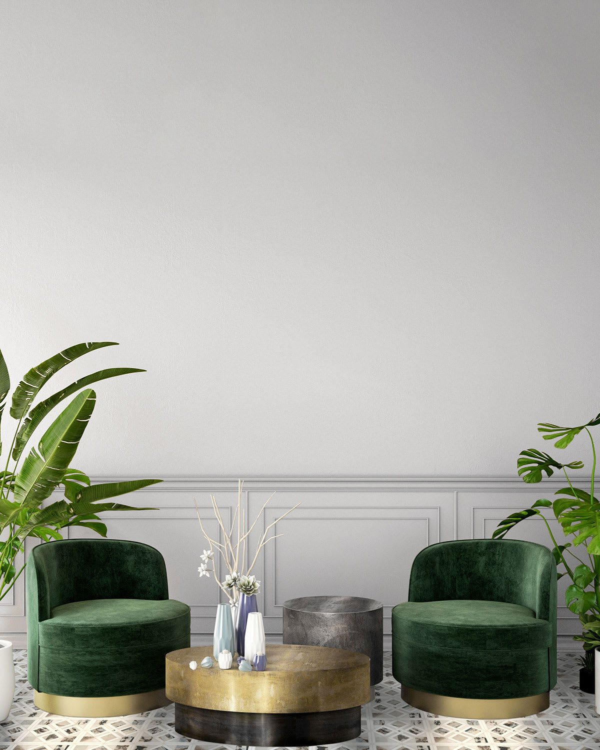 Tessere Pattern Polished
