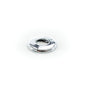 Economy F&C Split Ring Escutcheon, 1-1/8 in OD (1 in CTS), Polished Chrome