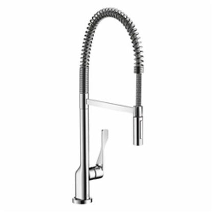 Citterio Kitchen Faucet, Deck Mount, ADA, 1 Lever Handle, 1-Hole, Polished Chrome