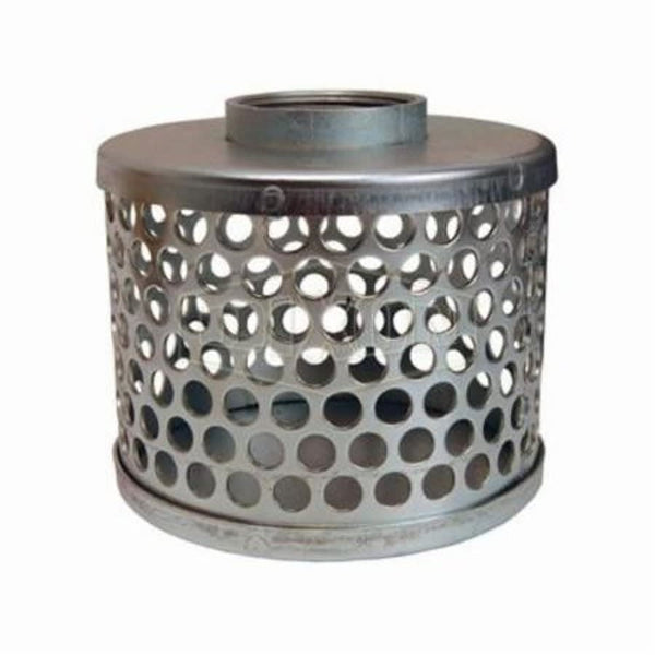 Standard Round Hole Suction Strainer, 2 in, Steel