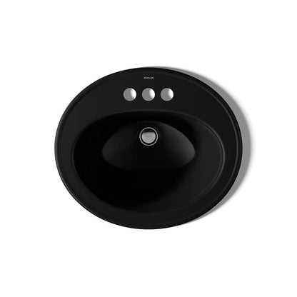 Pennington 20-1/4" Drop In Bathroom Sink with 3 Holes Drilled and Overflow
