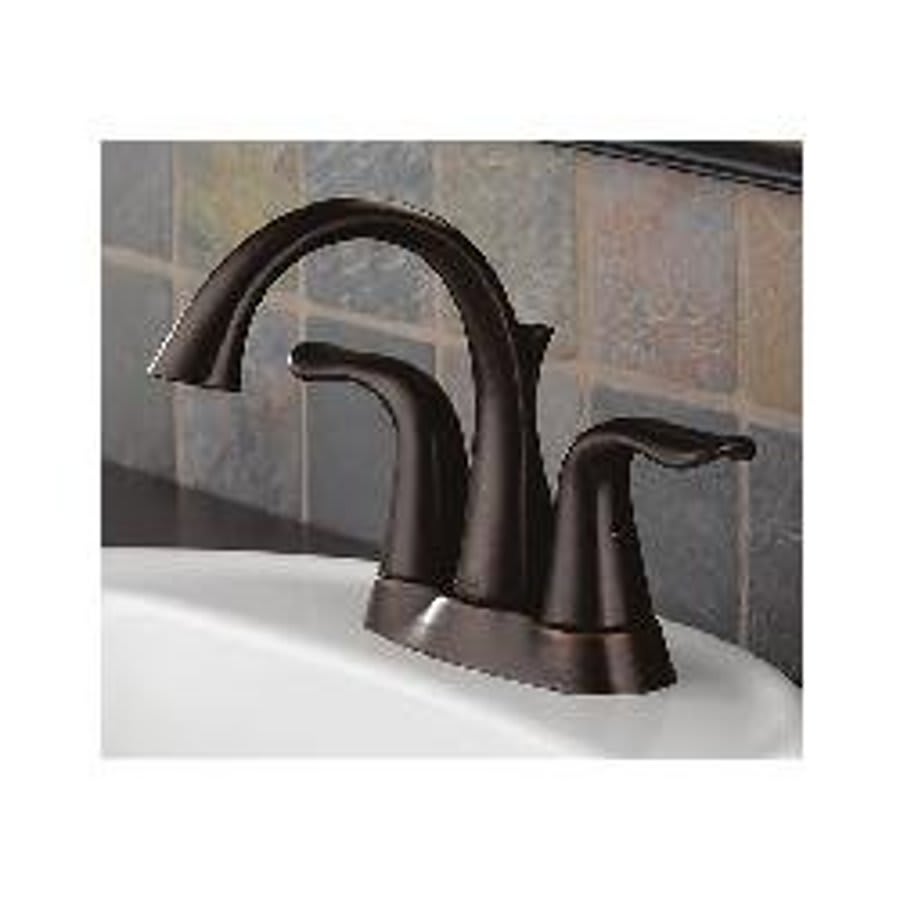 Lahara® Centerset Lavatory Faucet, ADA, 2 Handle, 3-Hole, 1.2 gpm, Venetian Bronze