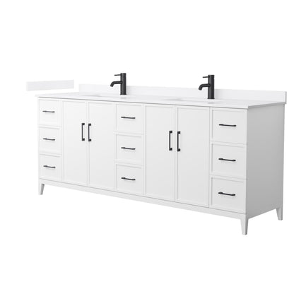 Elan Double Bathroom Vanity - 84W x 35H x 22D