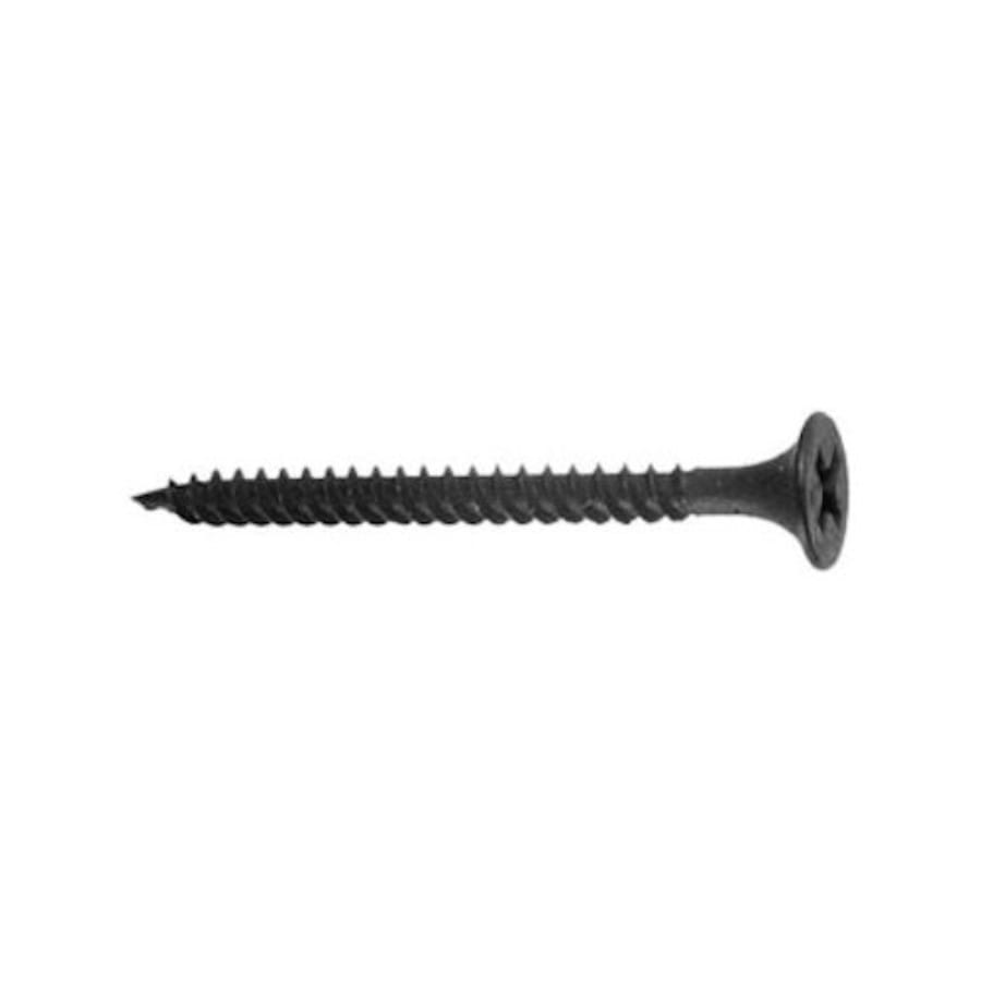 Drywall Screw, #6, 1-1/8 in L, Phillips Drive, Plain