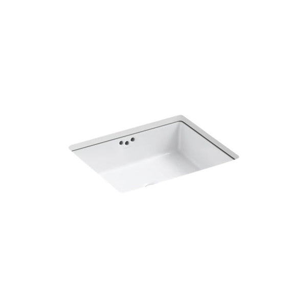 Kathryn® Under Mount Lavatory Sink, ADA, 19-3/4 x 15-5/8 x 6-1/4 in, Vitreous China, White