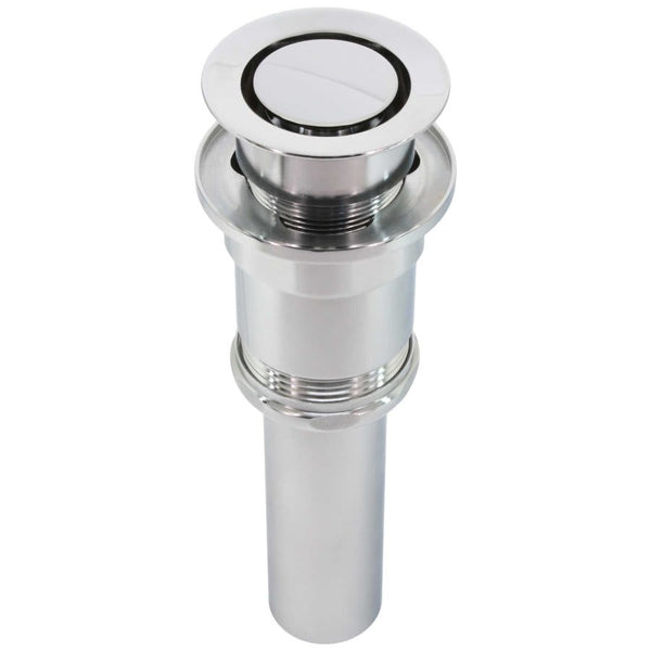 Lavatory Pop Down Drain, Polished Chrome