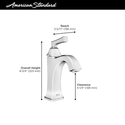 Crawford 1.2 GPM Single Hole Bathroom Faucet with Pop-Up Drain Assembly