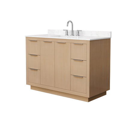 Maroni Single Bathroom Vanity - 48W x 33.75H x 22D