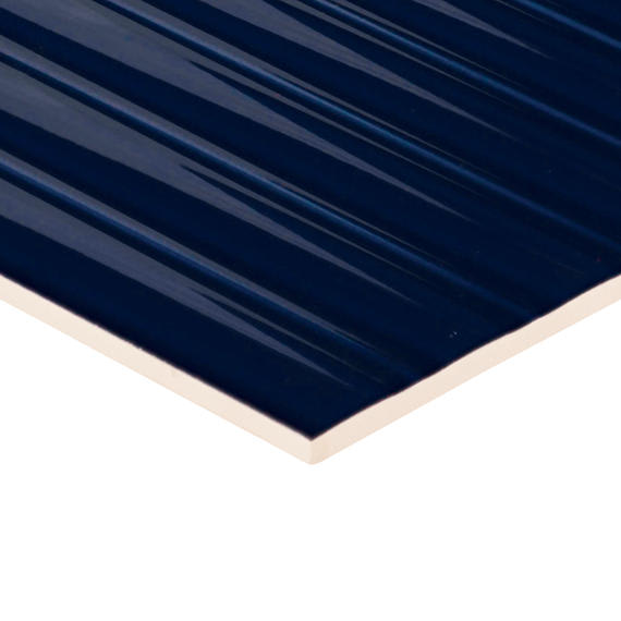 Color Wheel Linear Navy Rectangle 8X24 Glossy