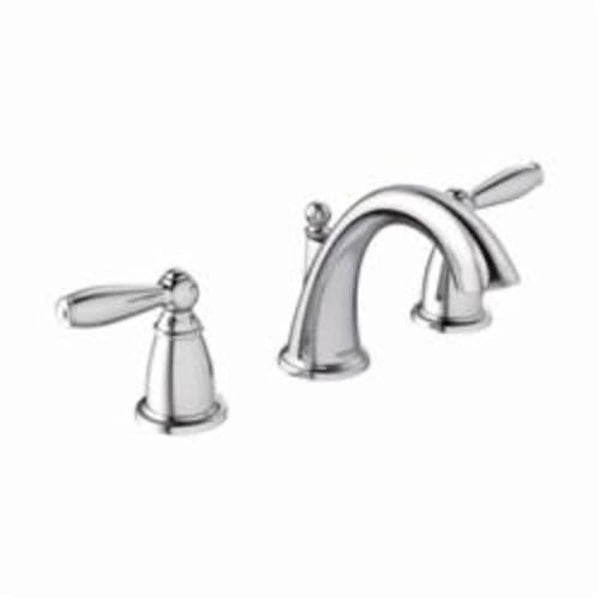 Brantford™ Widespread Lavatory Faucet, ADA, 2 Handle, 3-Hole, 1.2 gpm, Polished Chrome