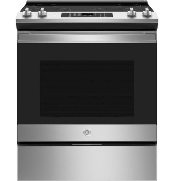 GE 30" Slide-In Electric Smooth Top Range