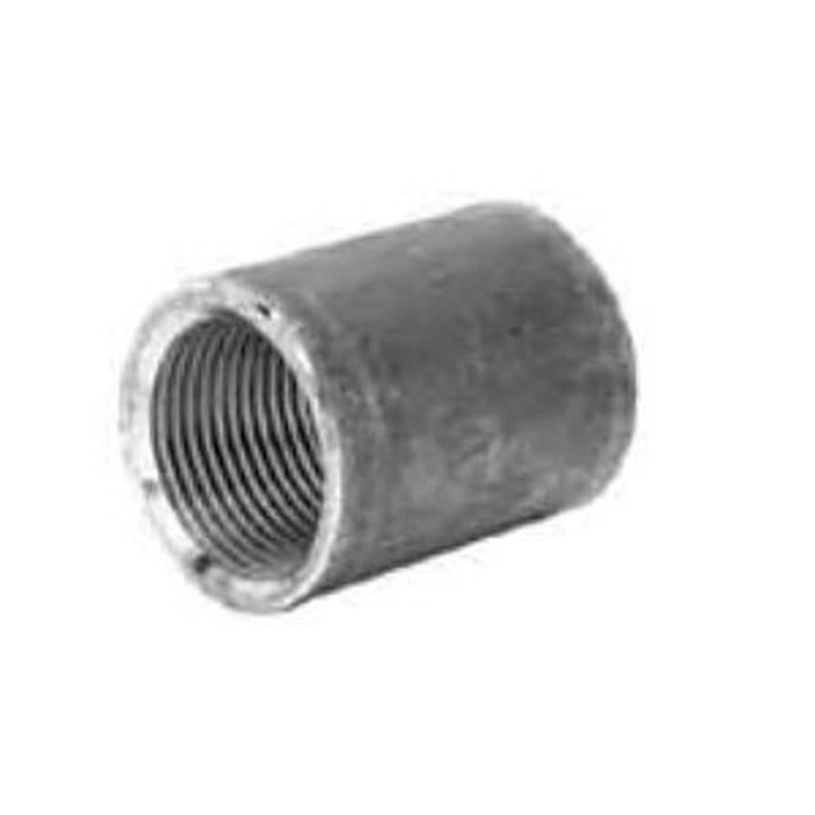 Merchant Coupling, 1/2 in, FNPT, Malleable Iron, Black