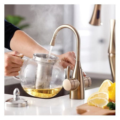 Transitional Water Dispenser, Lever Handle, Matte Black