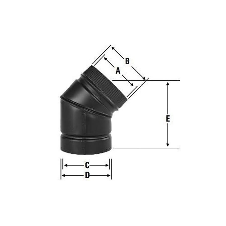 Round Vent Tee, 6 in Dia