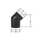 Round Vent Tee, 6 in Dia