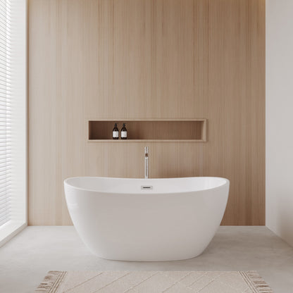 Rebecca Freestanding Bathtub - 55W x 23H x 30D