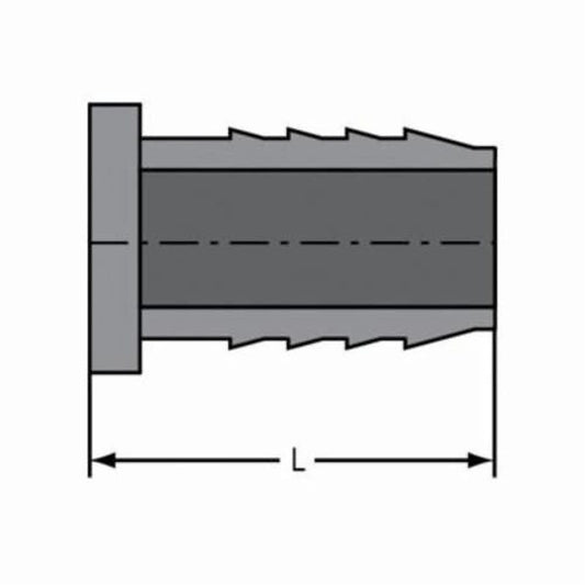 Plug, 1-1/2 in, Insert, PVC