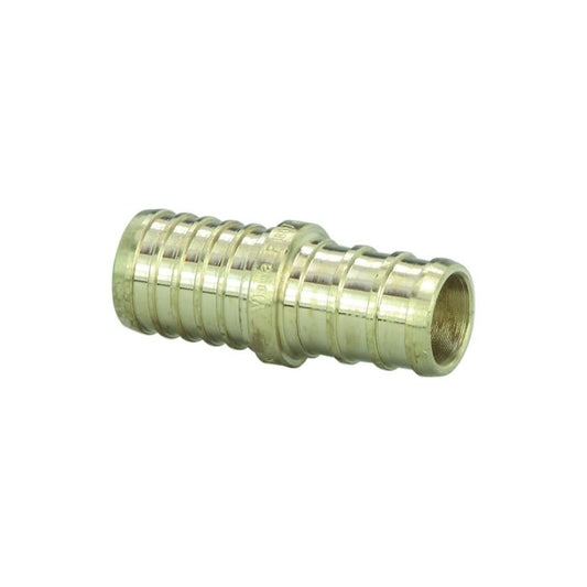 PureFlow® Adapter, 3/8 in, Crimp PEX x Polybutylene, Brass