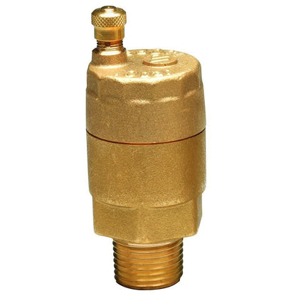 Automatic Air Vent, 1/2 in, MNPT, Brass