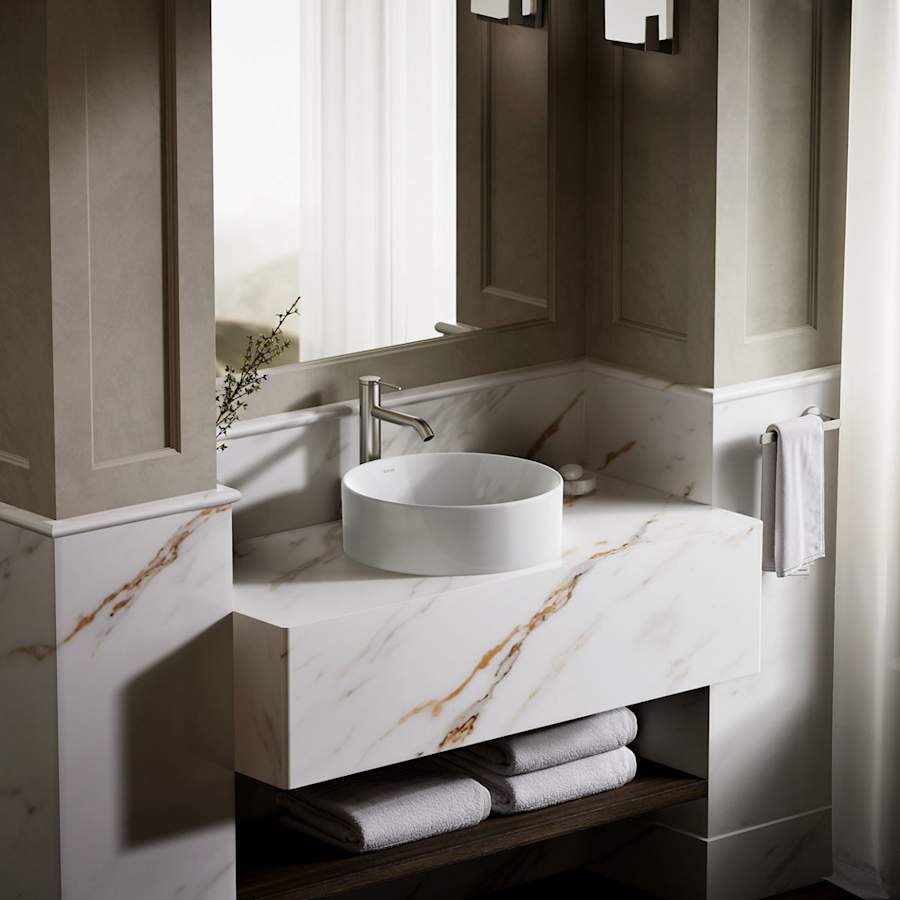 Vox 16-1/2" Vessel Sink with Overflow