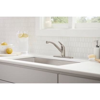 Jolt 1.5 GPM Single Hole Kitchen Faucet - Includes Escutcheon