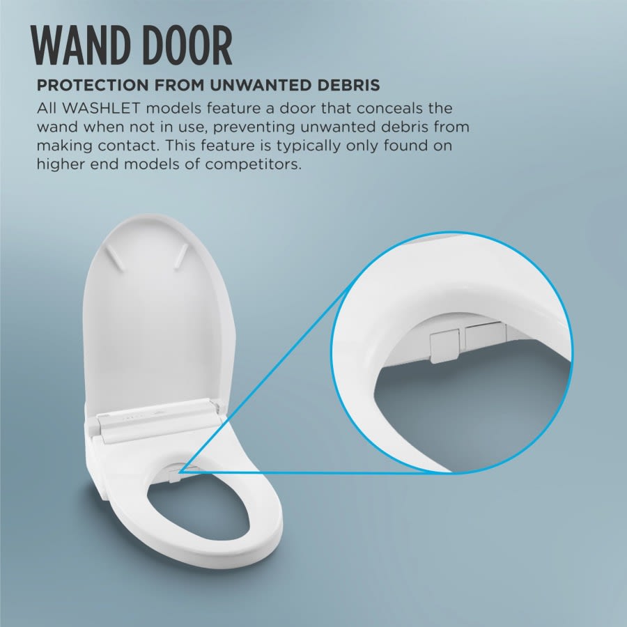 A2 Washlet Elongated Soft Close Bidet Seat