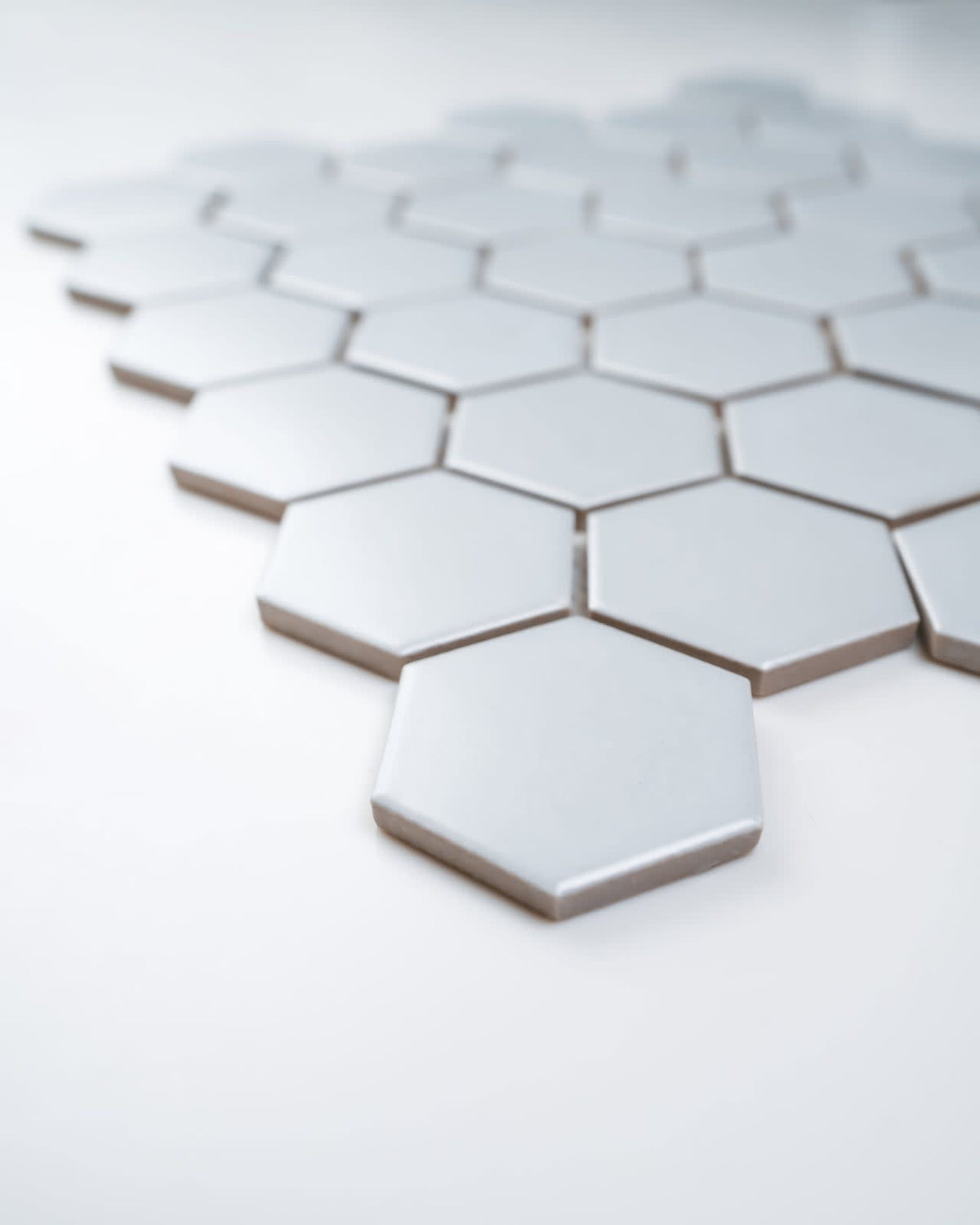 2x2 White Hexagon