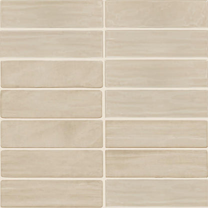 Artcrafted Dune Rectangle, Handcrafted 3X12 Glossy