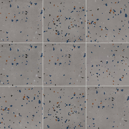 Color Story Floor Storm Gray Speckle Rectangle 6X24 Matte