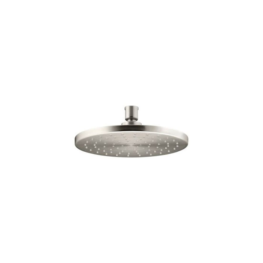 Rainshower Shower Head, 8 in Dia, 1.75 gpm, Vibrant Brushed Nickel