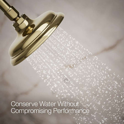 Artifacts 1.75 GPM Single Function Shower Head with MasterClean Sprayface and Katalyst Air-Induction Technology