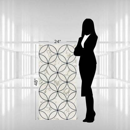 Sovran Petal Rectangle 24X48 Satin