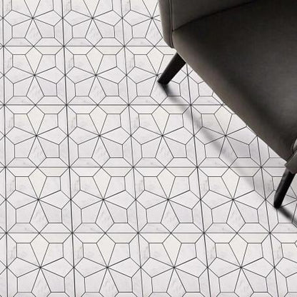Blomma Bianco Mosaic - Honed